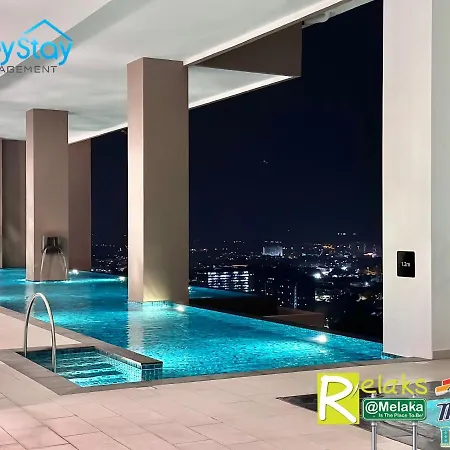 The Apple Residence By Heystay Management Malacca Exterior photo